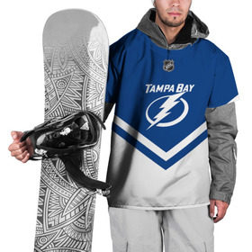 Накидка на куртку 3D с принтом Tampa Bay Lightning , 100% полиэстер |  | Тематика изображения на принте: america | canada | hockey | nhl | usa | америка | бэй | канада | лайтнинг | лед | нхл | сша | тампа | хоккей