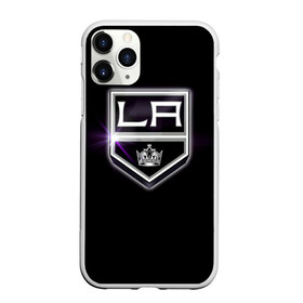 Чехол для iPhone 11 Pro матовый с принтом Los Angeles Kings , Силикон |  | hockey | kings | los angeles | nhl | корона | нхл | хоккеист | хоккей