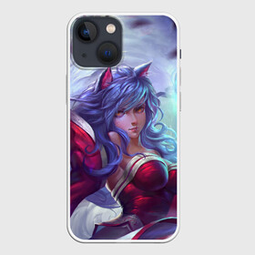 Чехол для iPhone 13 mini с принтом Red Dress ,  |  | ahri | battle fox ahri | league of legends | ари | лига легенд