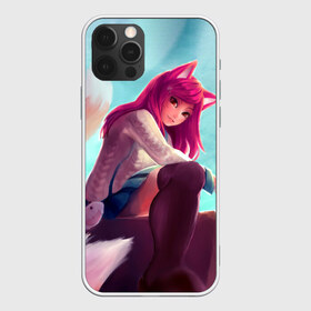 Чехол для iPhone 12 Pro Max с принтом Cute , Силикон |  | ahri | battle fox ahri | league of legends | ари | лига легенд