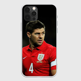 Чехол для iPhone 12 Pro Max с принтом Steven Gerrard , Силикон |  | Тематика изображения на принте: england national team | premier league | steven gerrard | англия | ливерпуль | стивен джеррард | футбол