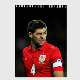 Скетчбук с принтом Steven Gerrard , 100% бумага
 | 48 листов, плотность листов — 100 г/м2, плотность картонной обложки — 250 г/м2. Листы скреплены сверху удобной пружинной спиралью | england national team | premier league | steven gerrard | англия | ливерпуль | стивен джеррард | футбол