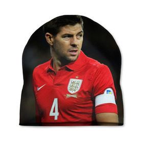Шапка 3D с принтом Steven Gerrard , 100% полиэстер | универсальный размер, печать по всей поверхности изделия | england national team | premier league | steven gerrard | англия | ливерпуль | стивен джеррард | футбол