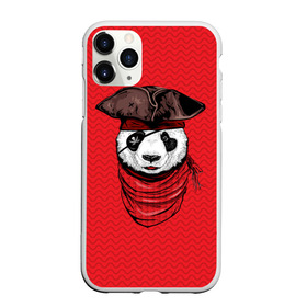 Чехол для iPhone 11 Pro Max матовый с принтом Панда пират , Силикон |  | animal | bay | bear | beast | captain | panda | pirate | бухта | зверь | капитан | корабль | медведь | панда | пират