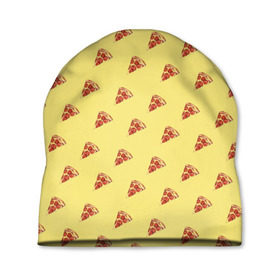 Шапка 3D с принтом Рай пиццы , 100% полиэстер | универсальный размер, печать по всей поверхности изделия | Тематика изображения на принте: food | pizza | грибы | еда | завтрак | колбаса | обед | пицца | помидор | ужин | фастфуд