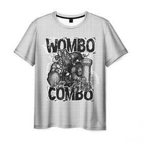 Мужская футболка 3D с принтом Combo Wombo , 100% полиэфир | прямой крой, круглый вырез горловины, длина до линии бедер | combo | dota | earthshaker | game | tiny | вомбо | дота | игра | комбо | тини | шейкер