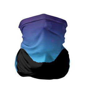Бандана-труба 3D с принтом Силуэт черной кошки , 100% полиэстер, ткань с особыми свойствами — Activecool | плотность 150‒180 г/м2; хорошо тянется, но сохраняет форму | кошка | силуэт | синий | фиолетовый | черный