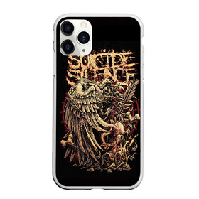 Чехол для iPhone 11 Pro матовый с принтом Suicide Silence , Силикон |  | 