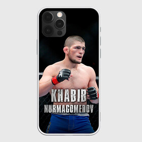 Чехол для iPhone 12 Pro Max с принтом Хабиб Нурмагомедов , Силикон |  | ufc | хабиб нурмагомедов