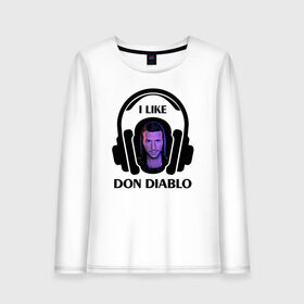 Женский лонгслив хлопок с принтом I like Don Diablo , 100% хлопок |  | beatport | club | dj | don diablo | edm | electro | house | musical freedom | production | radio | retro style | spinnin | techno | top | trance | клуб | радио | трещины | царапины