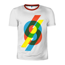 Мужская футболка 3D спортивная с принтом 69 , 100% полиэстер с улучшенными характеристиками | приталенный силуэт, круглая горловина, широкие плечи, сужается к линии бедра | math | number | retro | алгебра | математика | ностальгия | ретро | цифра | число