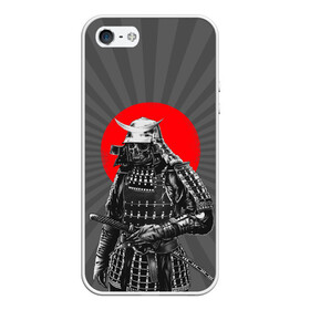 Чехол для iPhone 5/5S матовый с принтом Мертвый самурай , Силикон | Область печати: задняя сторона чехла, без боковых панелей | bone | japan | samurai | skelet | skull | warrior | воин | катана | кости | меч | самурай | скелет | череп | япония