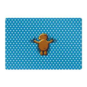 Магнитный плакат 3Х2 с принтом Медвежьи объятия , Полимерный материал с магнитным слоем | 6 деталей размером 9*9 см | Тематика изображения на принте: bear | beast | kid | love | teddy | toy | звезды | зверь | игрушка | любовь | медведь | мишка