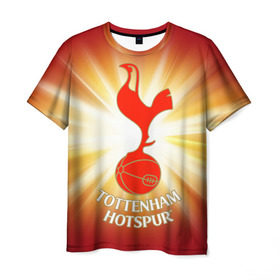 Мужская футболка 3D с принтом Тоттенхэм Хотспур , 100% полиэфир | прямой крой, круглый вырез горловины, длина до линии бедер | club | english | football | tottenham hotspur | английский | клуб | лондон | тоттенхэм хотспур | футбольный