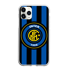 Чехол для iPhone 11 Pro Max матовый с принтом Интер ФК , Силикон |  | club | football | internazionale | italian | italy | milano | интер | италия | клуб | милан | футбол