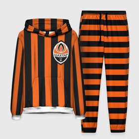 Мужской костюм 3D (с толстовкой) с принтом ФК Шахтер Донецк ,  |  | fc shakhtar donetsk | ukraine | ukrainian football club | донецк | клуб | украина | украинский | фк | футбольный | шахтер