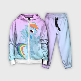 Детский костюм 3D с принтом Rainbowdash ,  |  | mlp | pony | rainbowdash | raindbow dash | пони