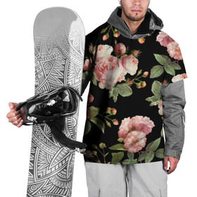 Накидка на куртку 3D с принтом Twenty One Pilots, розы как у Тайлера , 100% полиэстер |  | Тематика изображения на принте: 21 пилотс | twentyonepilots | розы как у тайлера