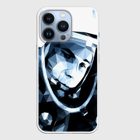 Чехол для iPhone 13 Pro с принтом Гагарин ,  |  | поехали | полигоны | юрий