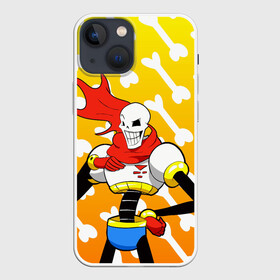 Чехол для iPhone 13 mini с принтом Papyrus ,  |  | undertale | папирус