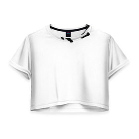 Женская футболка 3D укороченная с принтом Camp Half-Blood , 100% полиэстер | круглая горловина, длина футболки до линии талии, рукава с отворотами | halfblood | percy jackson | перси джексон