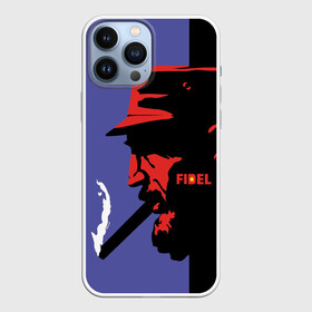 Чехол для iPhone 13 Pro Max с принтом Fidel ,  |  | castro | che | fidel | guevara | гевара | кастро | фидель | че