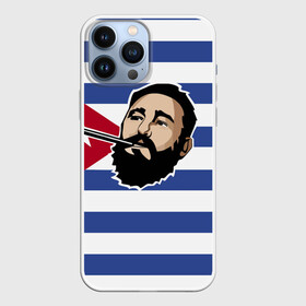 Чехол для iPhone 13 Pro Max с принтом Fidel Castro ,  |  | castro | che | fidel | guevara | гевара | кастро | фидель | че