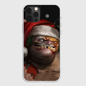 Чехол для iPhone 12 Pro Max с принтом Пудж , Силикон |  | christmas | dota | dota 2 | new year | pudge | дота | новый год | пудж | рождество