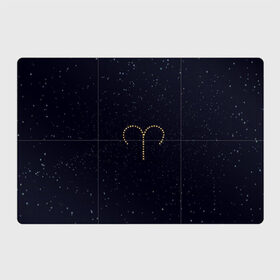 Магнитный плакат 3Х2 с принтом Овен и звезды , Полимерный материал с магнитным слоем | 6 деталей размером 9*9 см | 