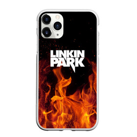 Чехол для iPhone 11 Pro матовый с принтом Linkin park , Силикон |  | rok | линкин | музыка | парк | рок