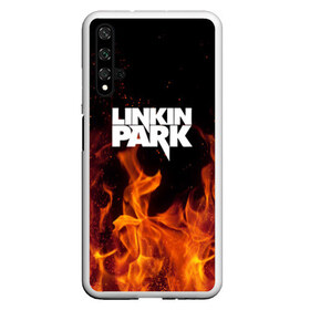 Чехол для Honor 20 с принтом Linkin park , Силикон | Область печати: задняя сторона чехла, без боковых панелей | rok | линкин | музыка | парк | рок