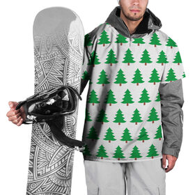 Накидка на куртку 3D с принтом Ёлки-палки , 100% полиэстер |  | Тематика изображения на принте: happy new year | ёлка | зима | конфетти | новый год | праздник | снег | снежинки