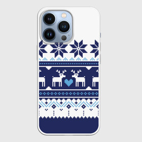 Чехол для iPhone 13 Pro с принтом Скандинавские олени ,  |  | deer | heart | holiday | new year | ornament | scandinavian | snowflakes | winter | зима | новый год | олени | орнамент | праздник | сердце | скандинавские | снежинки