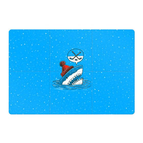 Магнитный плакат 3Х2 с принтом Акула хоккейный фанат , Полимерный материал с магнитным слоем | 6 деталей размером 9*9 см | fan | fish | hochey | ocean | predator | sea | shark | water | акула | вода | игра | лед | море | океан | рыба | фанат | хищник | хоккей | шайба
