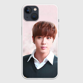 Чехол для iPhone 13 с принтом Kim SeokJin ,  |  | bangtan | bangtan boys | bts | bulletproof boy scouts | k pop | kpop | ви | вишня | джей хоуп | джин | к поп | корейская попса | кпоп | рэп монстр | чимин | чонг | шуга