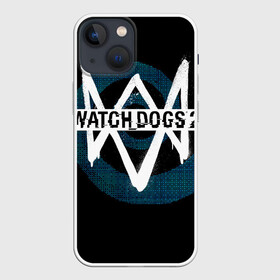 Чехол для iPhone 13 mini с принтом Watch Dogs 2 ,  |  | dogs | ubisoft | watch | watchdogs | псы | сторожевые | хакер