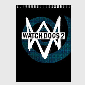 Скетчбук с принтом Watch Dogs 2 , 100% бумага
 | 48 листов, плотность листов — 100 г/м2, плотность картонной обложки — 250 г/м2. Листы скреплены сверху удобной пружинной спиралью | dogs | ubisoft | watch | watchdogs | псы | сторожевые | хакер