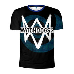 Мужская футболка 3D спортивная с принтом Watch Dogs 2 , 100% полиэстер с улучшенными характеристиками | приталенный силуэт, круглая горловина, широкие плечи, сужается к линии бедра | Тематика изображения на принте: dogs | ubisoft | watch | watchdogs | псы | сторожевые | хакер