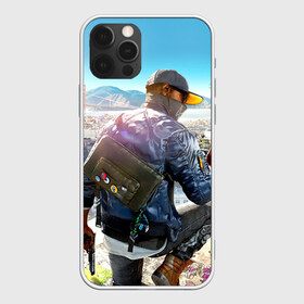 Чехол для iPhone 12 Pro Max с принтом Watch Dogs 2 , Силикон |  | dogs | ubisoft | watch | watchdogs | псы | сторожевые | хакер