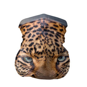 Бандана-труба 3D с принтом Леопард , 100% полиэстер, ткань с особыми свойствами — Activecool | плотность 150‒180 г/м2; хорошо тянется, но сохраняет форму | animal | leopard | look | predator | spotted | wild | взгляд | дикий | животное | леопард | пятнистый | хищник