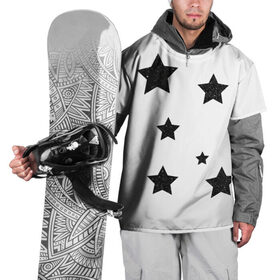 Накидка на куртку 3D с принтом Звёзды , 100% полиэстер |  | Тематика изображения на принте: 