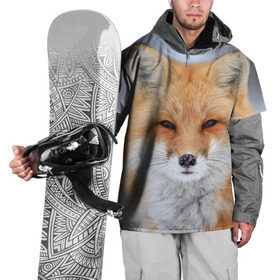 Накидка на куртку 3D с принтом Лиса , 100% полиэстер |  | Тематика изображения на принте: animal | fox | look | predator | red | sly | wild | взгляд | дикая | животное | лиса | рыжая | хитрая | хищник