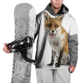 Накидка на куртку 3D с принтом Лиса , 100% полиэстер |  | Тематика изображения на принте: animal | baby | fox | look | predator | red | sly | wild | взгляд | дикая | животное | лиса | малыш | рыжая | хитрая | хищник