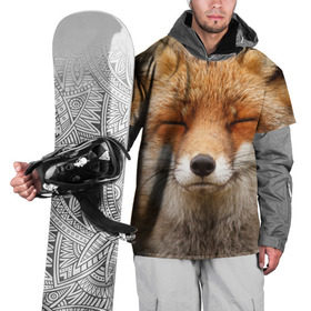 Накидка на куртку 3D с принтом Лиса , 100% полиэстер |  | animal | baby | fox | look | predator | red | sly | wild | взгляд | дикая | животное | лиса | малыш | рыжая | хитрая | хищник