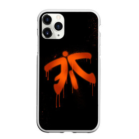 Чехол для iPhone 11 Pro Max матовый с принтом csgo - Fnatic (Black collection) , Силикон |  | Тематика изображения на принте: 0x000000123 | cs | csgo | fnatic | кс | ксго | фнатик