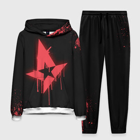 Мужской костюм 3D (с толстовкой) с принтом cs:go   Astralis (Black collection) ,  |  | 0x000000123 | astralis | cs | csgo | астралис | кс | ксго