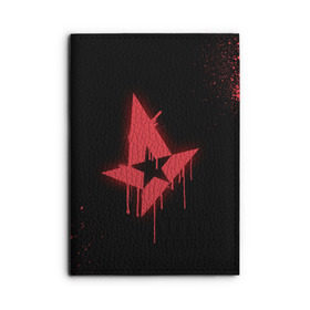 Обложка для автодокументов с принтом cs:go - Astralis (Black collection) , натуральная кожа |  размер 19,9*13 см; внутри 4 больших “конверта” для документов и один маленький отдел — туда идеально встанут права | 0x000000123 | astralis | cs | csgo | астралис | кс | ксго