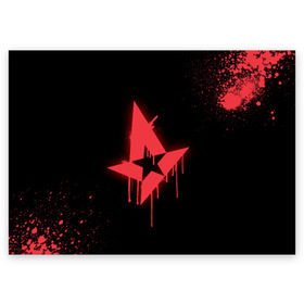 Поздравительная открытка с принтом cs:go - Astralis (Black collection) , 100% бумага | плотность бумаги 280 г/м2, матовая, на обратной стороне линовка и место для марки
 | 0x000000123 | astralis | cs | csgo | астралис | кс | ксго