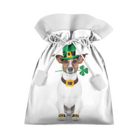 Подарочный 3D мешок с принтом Ирландия , 100% полиэстер | Размер: 29*39 см | animal | breed | clover | dog | folk | fun | funny | hat | hero | ireland | irish | saint patrick | герой | животное | ирландия | ирландский | клевер | народный | порода | прикол | святой патрик | собака | шляпа | шутка