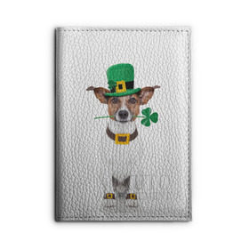 Обложка для автодокументов с принтом Ирландия , натуральная кожа |  размер 19,9*13 см; внутри 4 больших “конверта” для документов и один маленький отдел — туда идеально встанут права | Тематика изображения на принте: animal | breed | clover | dog | folk | fun | funny | hat | hero | ireland | irish | saint patrick | герой | животное | ирландия | ирландский | клевер | народный | порода | прикол | святой патрик | собака | шляпа | шутка